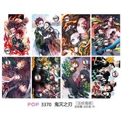 demon slayer kimets anime posters price for a set of 8 pcs