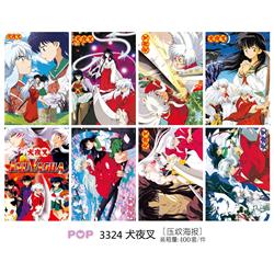 Iunyasha anime posters price for a set of 8 pcs