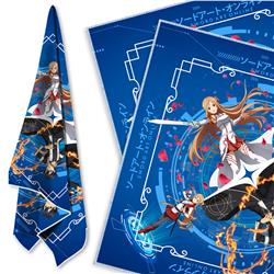 Sword art online anime sports scarf 58*58cm