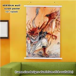 fairy tail anime wallscroll 60*90cm