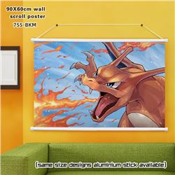 pokemon anime wallscroll 90*60cm