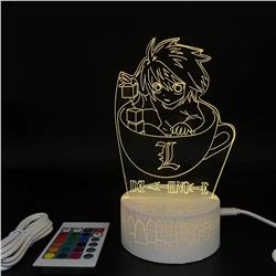 death note anime 7 colours LED light