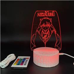 inuyasha anime 7 colours LED light