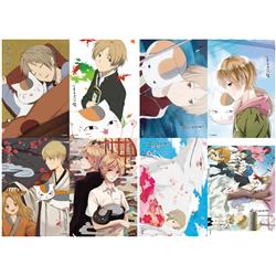 Atsume Yuujinchou anime posters price for a set of 8 pcs