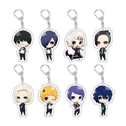 tokyo ghoul anime keychain