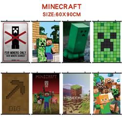 Minecraft anime wallscroll 60*90cm