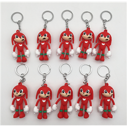Sonic anime keycain for 10 pcs 6cm