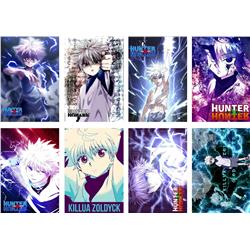hunter anime poster set of 8pcs