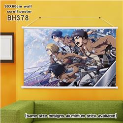 attack on titan anime wallscroll 90*60cm