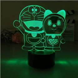 Doraemon anime 7 colours LED light