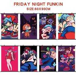 Friday Night Funkin anime wallscroll 60*90cm