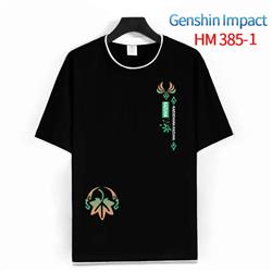 Genshin Impact Noelle anime T-shirt