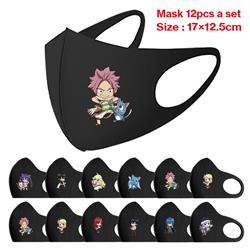 fairy tail anime mask 12pcs a set