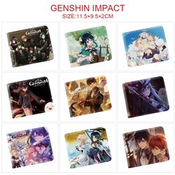 Genshin Impact Noelle anime wallet