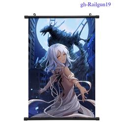 Railgun anime wallscroll 60*90cm