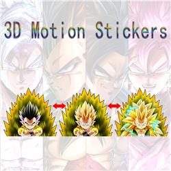 dragon ball anime 3d sticker