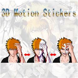 bleach anime 3d sticker