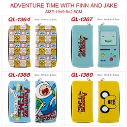 Adventure time anime wallet
