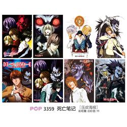 death note anime poster price for a set of 8 pcs
