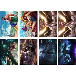 League of legends anime  posters price for a set of 8 pcs