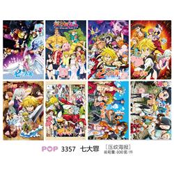 seven deadly sins anine poster price for a set of 8 pcs