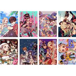 Toilet-bound hanako-kun anime posters price for a set of 8 pcs