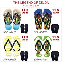 the legend of zelda anime flip flops shoes slippers a pair