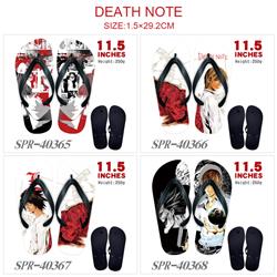 death note anime flip flops shoes slippers a pair