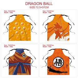 dragon ball anime waterproof apron