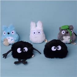 totoro anime  plush for 5pcs 11cm