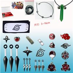 naruto anime weapon set