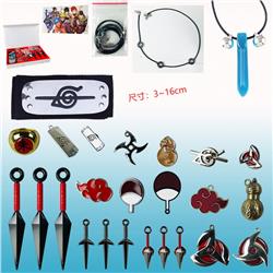 naruto anime weapon set