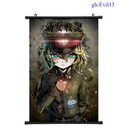 Saga of tanya the Evil anime wallscroll 60*90cm