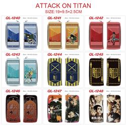 attack on titan anime wallet