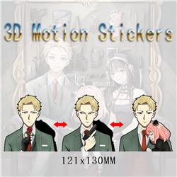 Spy x Family anime 3d sticker