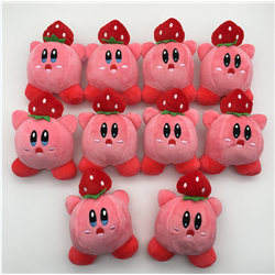 Kirby anime plush 12cm fou 10pcs