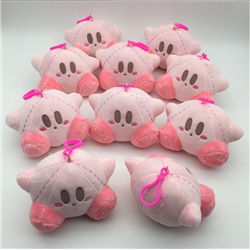 Kirby anime plush 14cm fou 10pcs