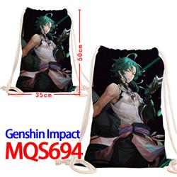 Genshin Impact Noelle anime bag