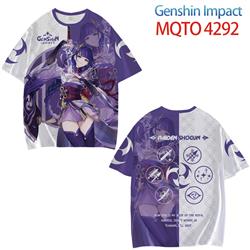 Genshin Impact Noelle anime T-shirt