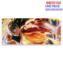 one piece anime deskpad 80*30cm