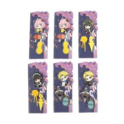 Spy x Family anime pin set random selection