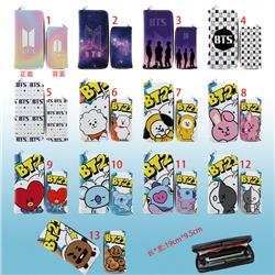 BTS anime wallet price for 1 pcs