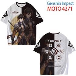 Genshin Impact Noelle anime T-shirt