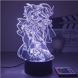 Genshin Impact Noelle anime 7 colours LED light