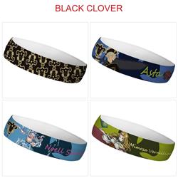 Black Clover anime sweatband