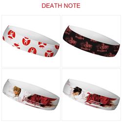 death note anime sweatband