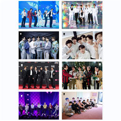 BTS anime posters price for a set of 8 pcs