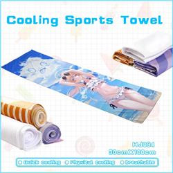 Anime cooling sports towel