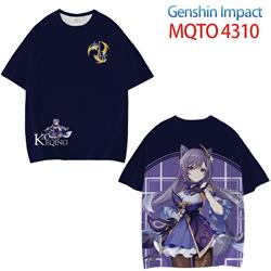 Genshin Impact Noelle anime T-shirt