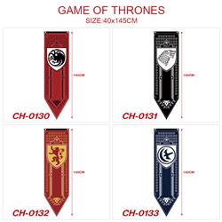 Game of thrones anime flag 40*145cm